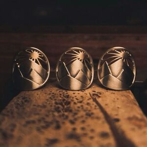 Scott James Mountain Sunrise Ring - Size 8.5